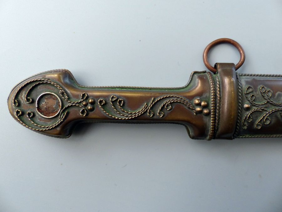 Antique 19th/20th C Kindjal, the iconic Indo-Persian dagger  Ref: 40761