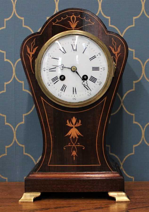 French Art Nouveau Mantel Clock