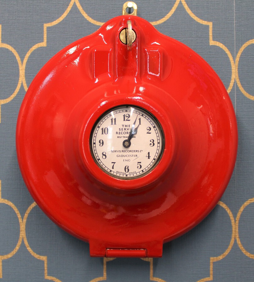 1960's Servis Recorder Clock