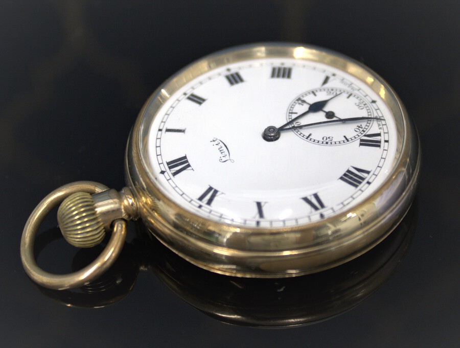 Early 1900s Swiss Gold Limit Pocket Watch