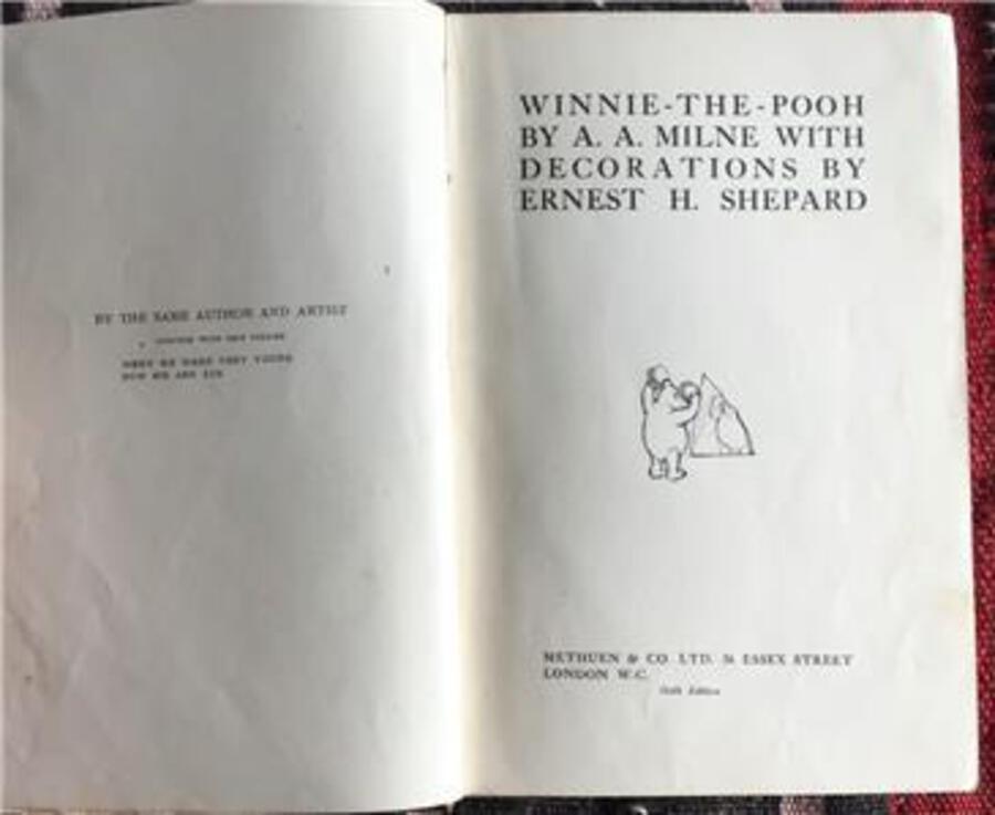 1928 winnie the pooh