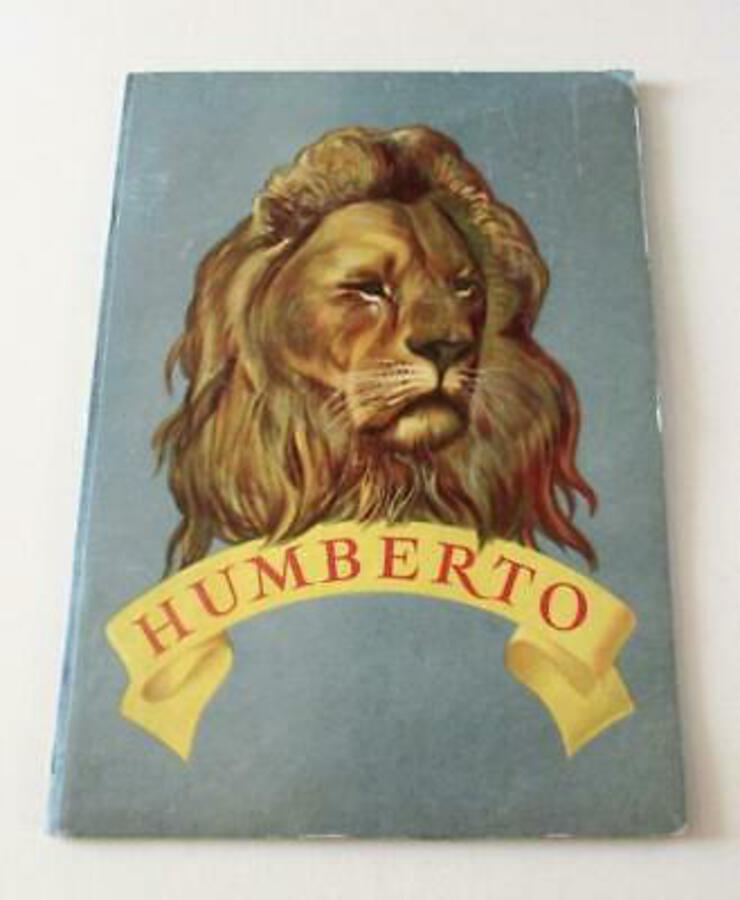 1950 HUMBERTO Large Pop Up Circus Book By VOITECH KUBASTA