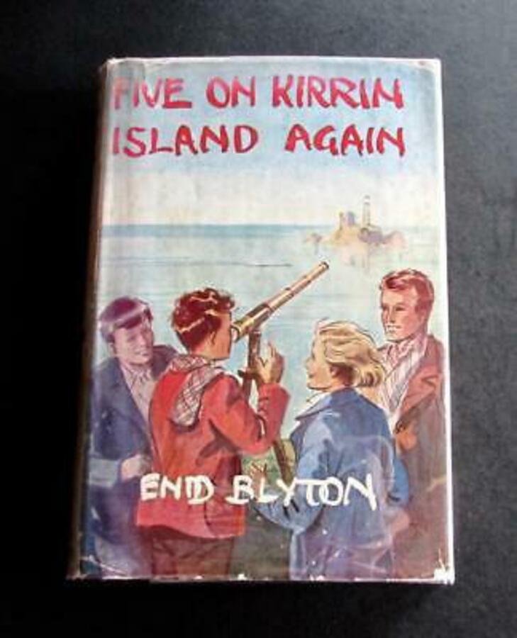 1947 ENID BLYTON FIRST UK EDITION FIVE ON KIRRIN ISLAND AGAIN ORIGINAL JACKET