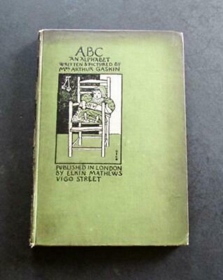 1895 ABC An Alphabet Written & Pictured By MRS ARTHUR GASKIN 1st UK Edition