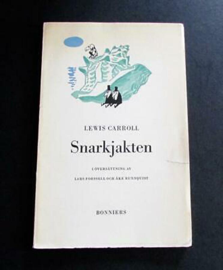 1959 TOVE JANSSON 1st Swedish Edition SNARKJAKTEN The Snark By LEWIS CARROLL