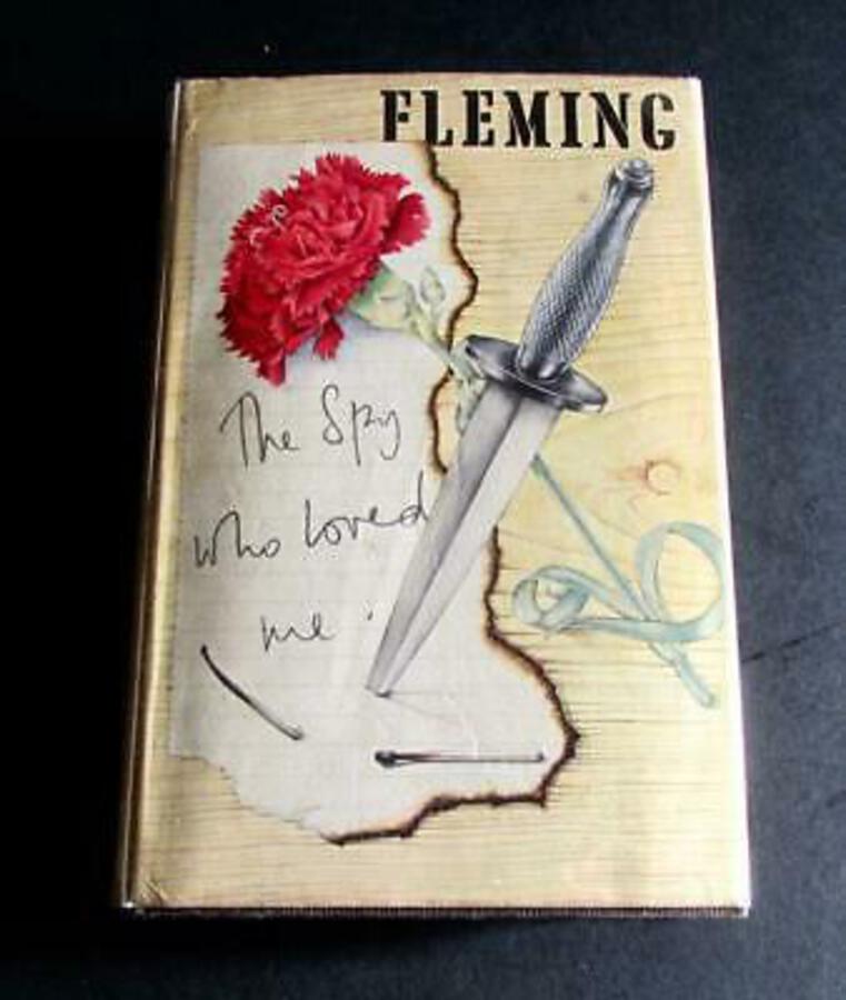 1962 The SPY WHO LOVE ME By IAN FLEMING Bond 1st Edition ORIGINAL DUST JACKET