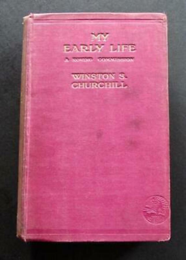 1934 WINSTON S CHURCHILL My Early Life A Roving Commission HARDBACK Illustrated