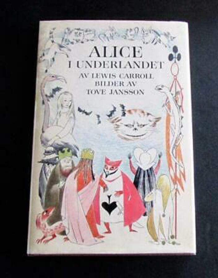 1966 TOVE JANSSON 1st Swedish Edition of ALICE IN WONDERLAND by LEWIS CARROLL