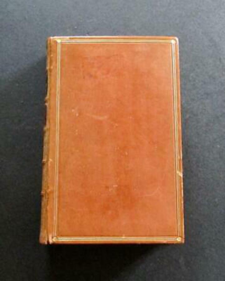 1850 DRAMATIC WORKS Of GOETHE Faust Iphigenia In Tauris GILT FULL LEATHER