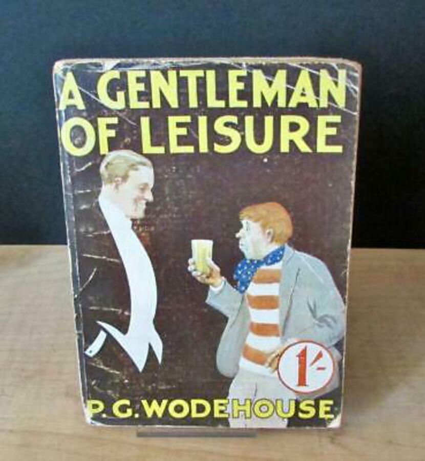 1929 A GENTLEMAN OF LEISURE BY P G WODEHOUSE VERY RARE SMALL FORMAT PAPERBACK