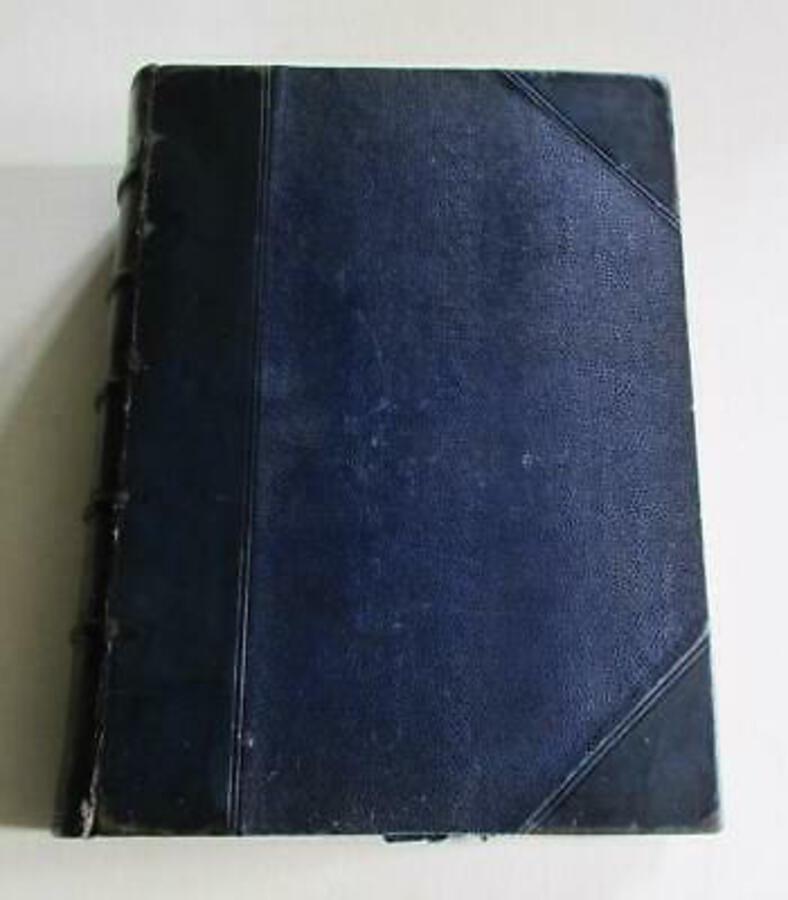 1877 A THOUSAND MILES UP THE NILE By AMELIA B.EDWARDS 1st UK Ed LEATHER BOUND
