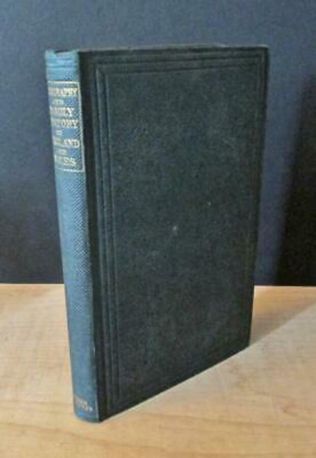 1863 Hand Book To The TOPOGRAPHY & FAMILY HISTORY Of ENGLAND & WALES By J HOTTEN