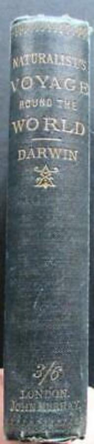 1889 CHARLES DARWIN JOURNAL Of RESEARCHES Voyage Of The H.M.S. BEAGLE 2nd Ed