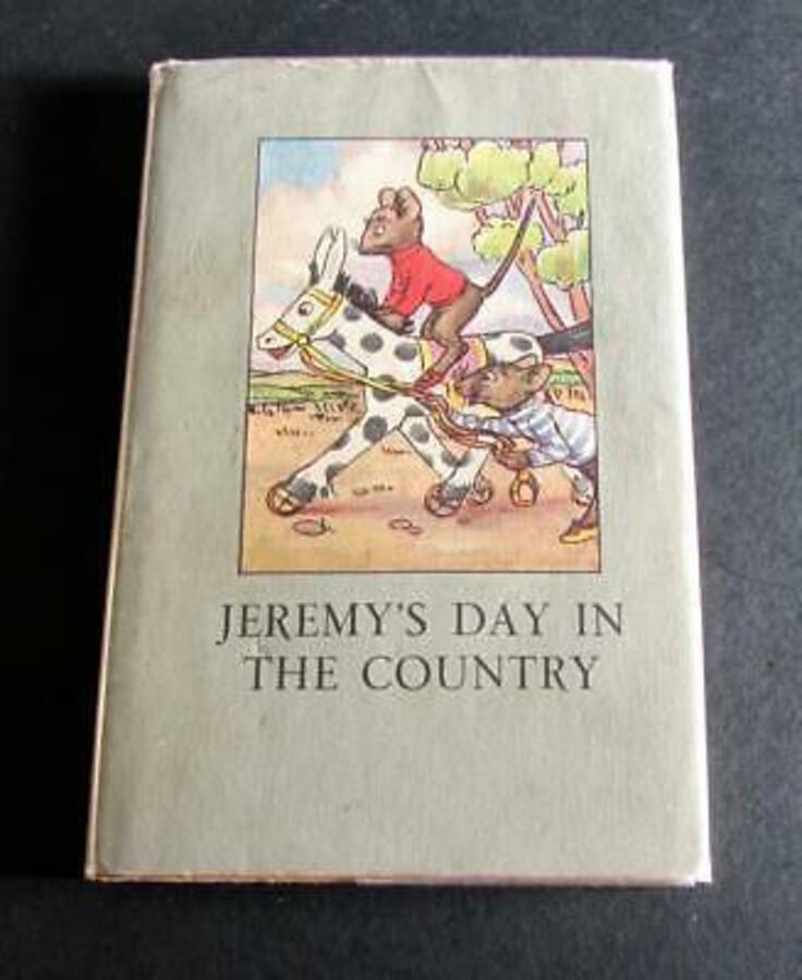 1949 LADYBIRD BOOK Jeremy's Day In The Country By A .J MACGREGOR   DUST JACKET
