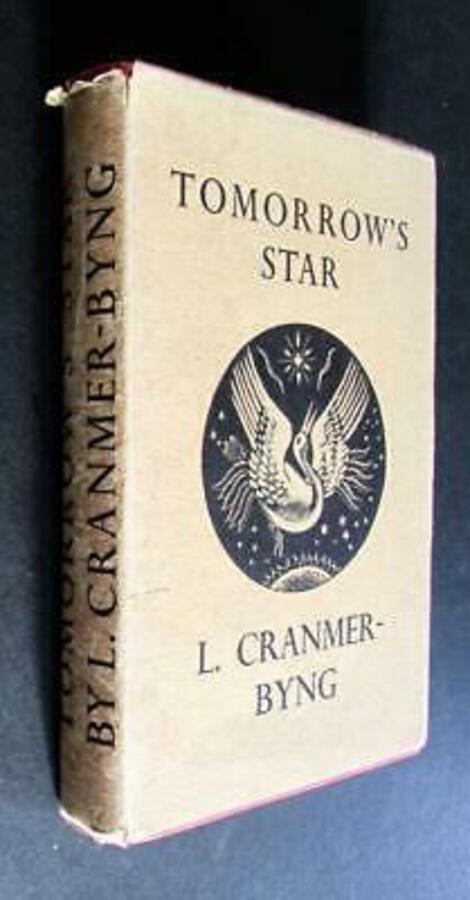 1938 GOLDEN COCKEREL PRESS Tomorrow's Star By L Cranmer Byng Philosophy 1st Ed