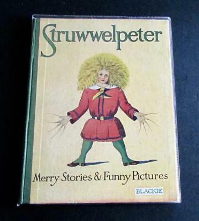 1940 STRUWWELPETER Merry Stories & Funny Pictures By HENRICH HOFFMAN Hardback