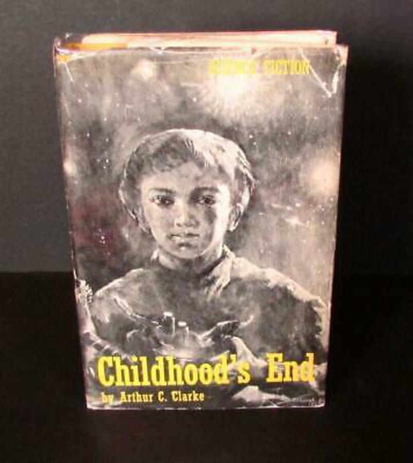 1954 ARTHUR C CLARKE Science Fiction Novel CHILDHOOD'S END 1st UK Edition   D/W