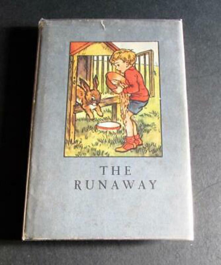 1949 LADYBIRD BOOK The Runaway By A .J MACGREGOR Rare   ORIGINAL DUST JACKET