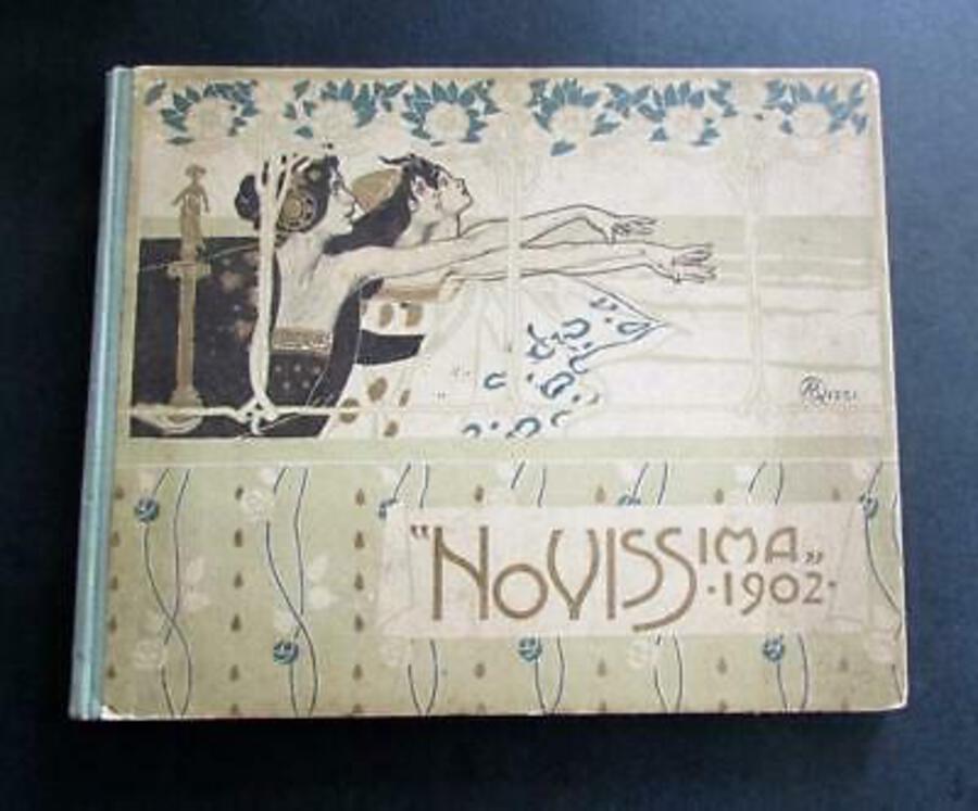1902 NOVISSIMA ANNO II Album Of ITALIAN ART & LETTERS Liberty Style Publication