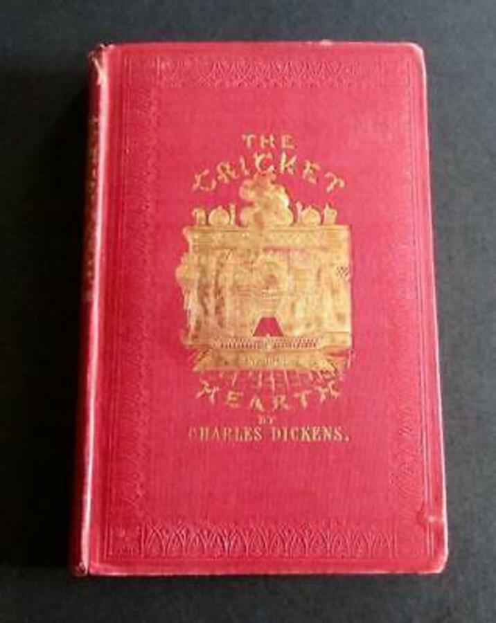 CHARLES DICKENS 1st Ed 1846 THE CRICKET On The HEARTH A Fairy Tale Of Home
