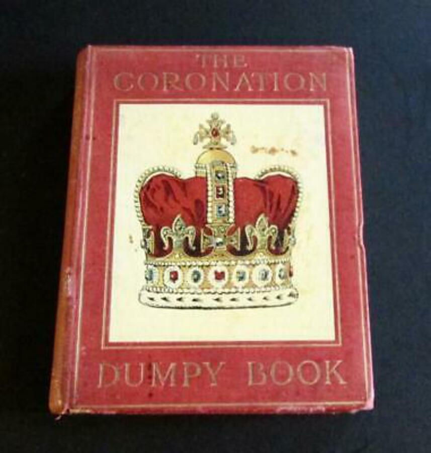 1900 THE CORONATION DUMPY BOOK Pictures By Patten Wilson MINIATURE BOOK 1st Ed
