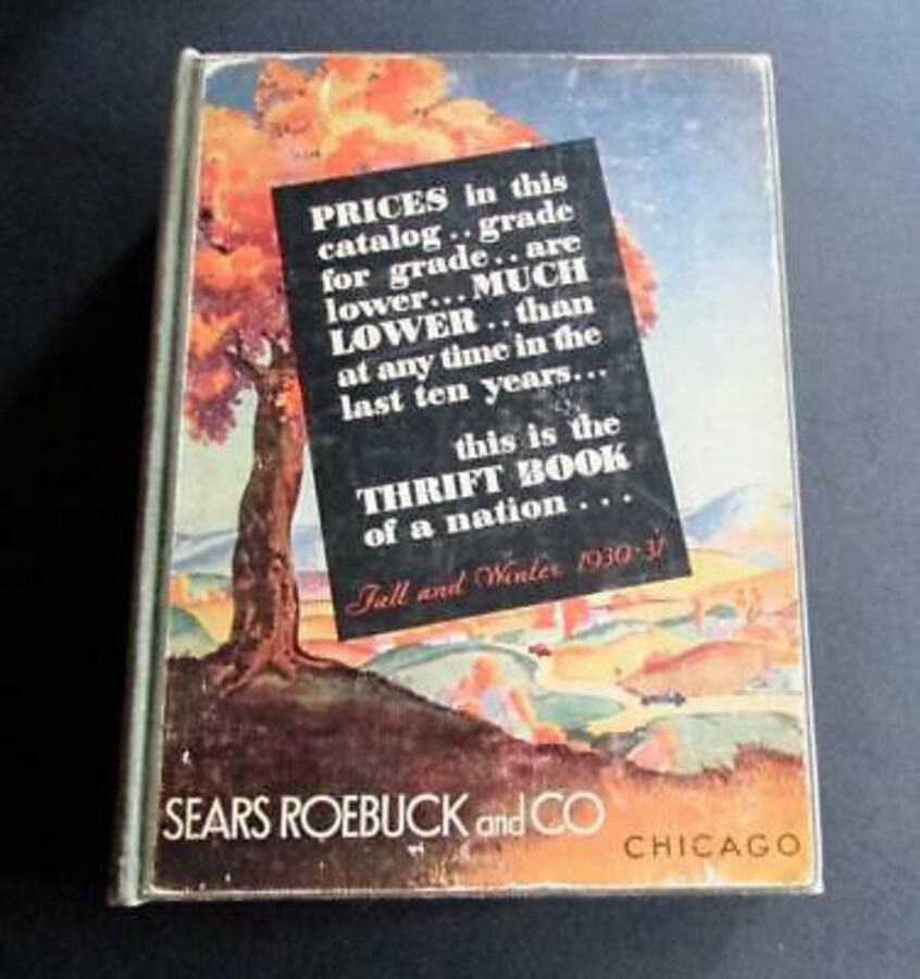 1931 AMERICAN ILLUSTRATED TRADE CATALOGUE for SEARS ROEBUCK & CO Chicago RARE