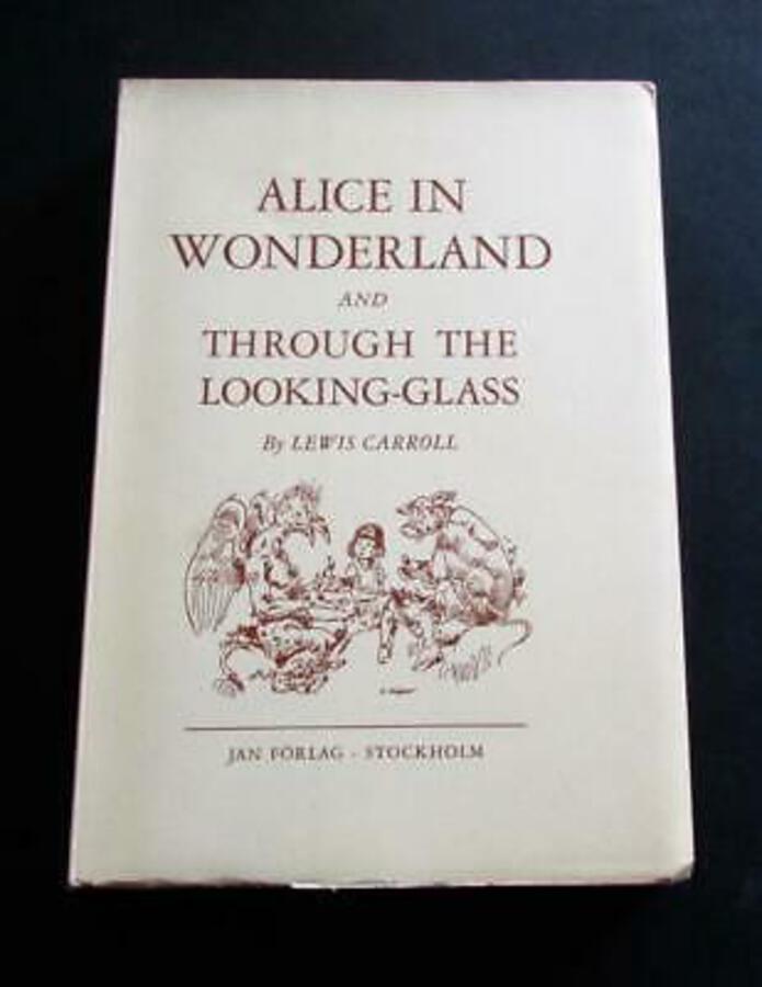 1949 ALICE IN WONDERLAND & Through The Looking Glass ROBERT HOGFELDT EDITION