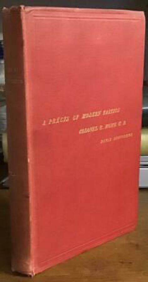 1882 A PRÉCIS OF MODERN TACTICS By ROBERT HOME Military Book BATTLE PLANS