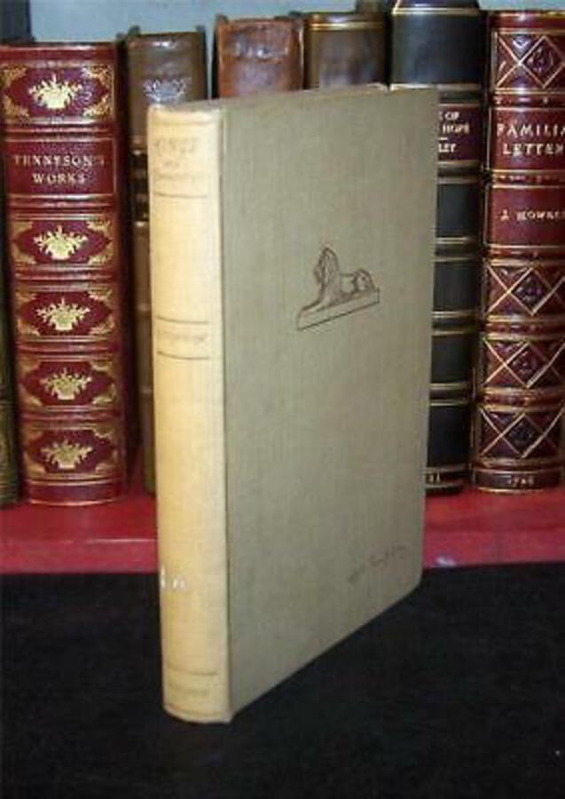 1936 KINGS & COMMONERS British idealism SIGNED COPY