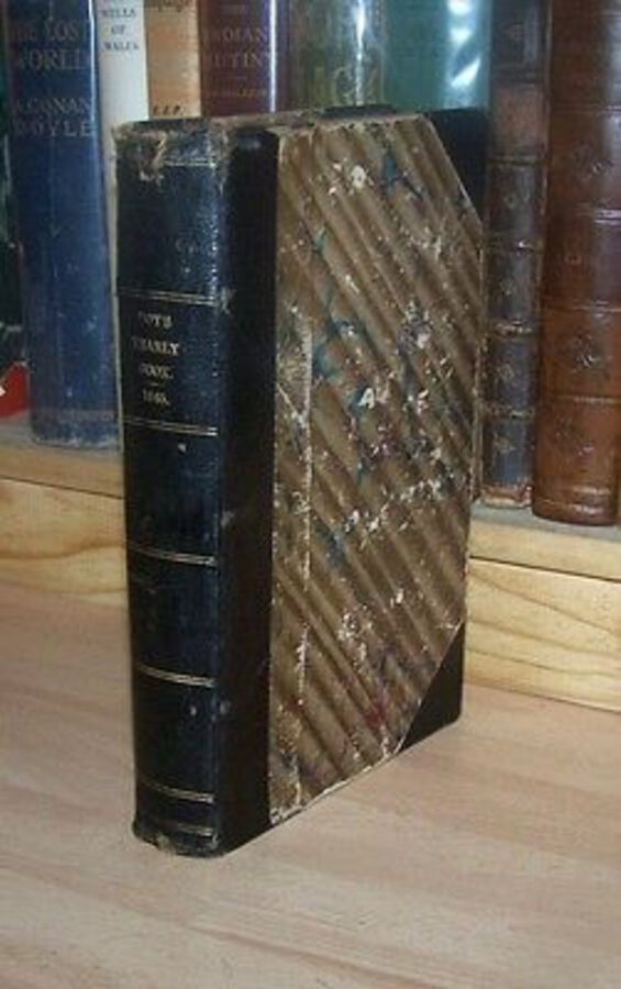 THE BOYS YEARLY BOOK For 1865 ILLUSTRATED Leather Bound