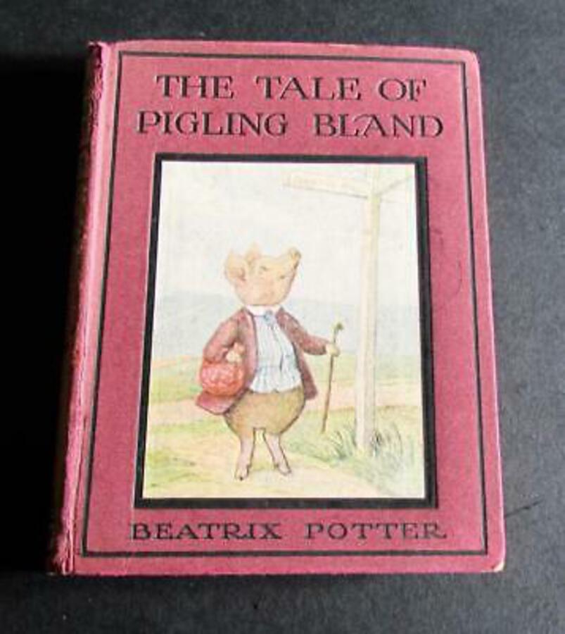 1915 THE TALE OF PIGLING BLAND By BEATRIX POTTER Rare Early Edition
