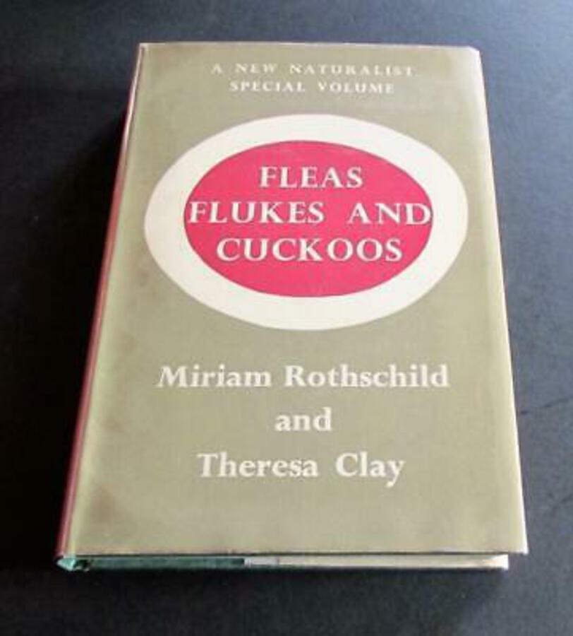 1952 NEW NATURALIST No 7 FLEAS FLUKES & CUCKOOS By MIRIAM ROTHSCHILD   D/W