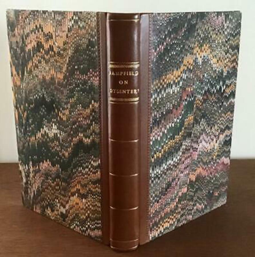 1823 A TREATISE On TROPICAL DYSENTERY In The EAST INDIES By R W BAMPFIELD Rare