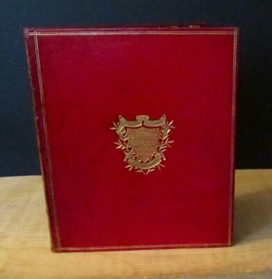 1902 Comedy Of The Merry Wives Of Windsor William Shakespeare LTD ED in leather