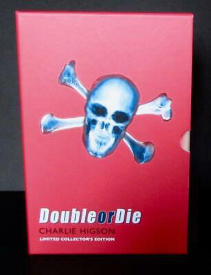 CHARLIE HIGSON Young Bond DOUBLE OR DIE Signed Limited Edition HARDBACK   Case