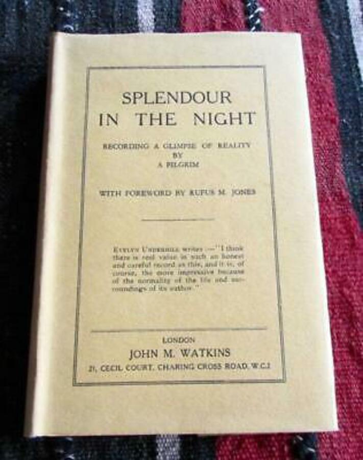 1933 SPLENDOUR In The NIGHT Recording A Glimpse Of Reality RARE LTD ED Religion