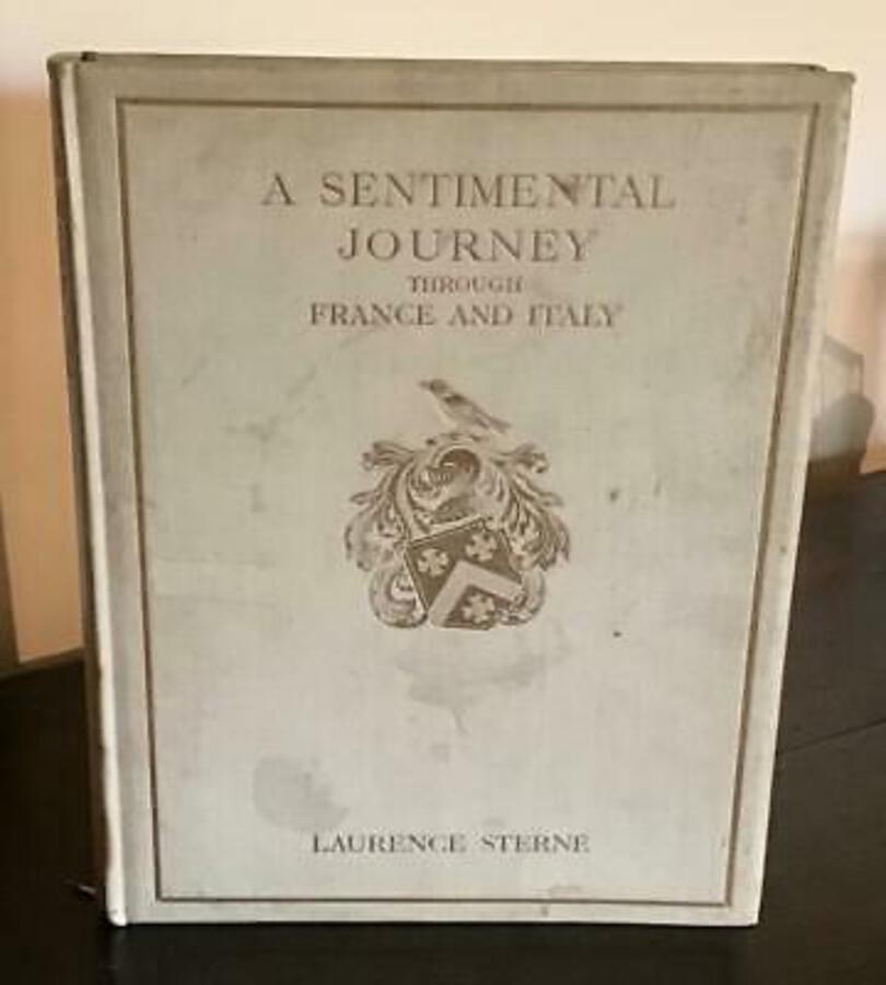 1910 A Sentimental Journey Through France & Italy LAURENCE STERNE DeLuxe Edition