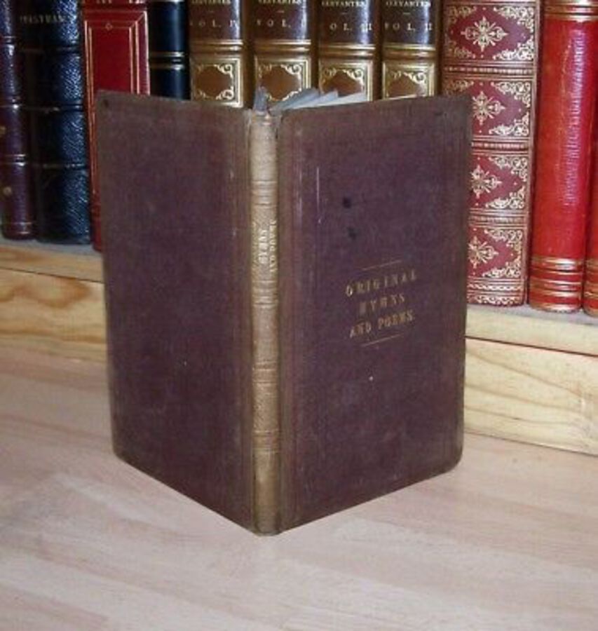1840 ORIGINAL HYMNS & POEMS By JOHN KING V.Scarce Book