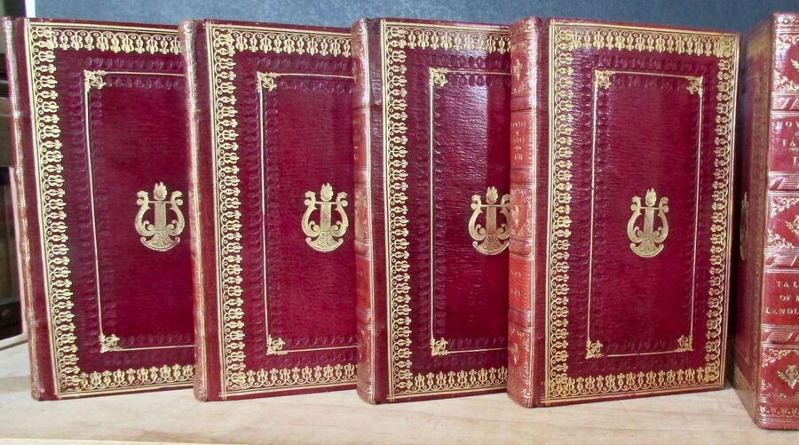 1821 NOVELS & TALES Of SIR WALTER SCOTT COMPLETE IN 16 VOLUMES.