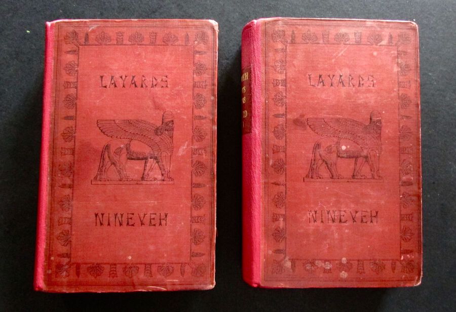 1849 NINEVEH & ITS REMAINS By AUSTEN HENRY LAYARD.   COMPLETE IN 2 VOLUMES 