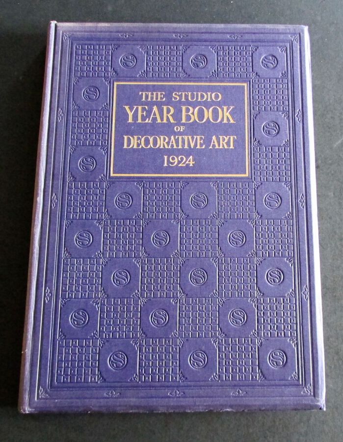 1924  DECORATIVE ART. THE STUDIO YEAR BOOK BY C. GEOFFREY HOLM