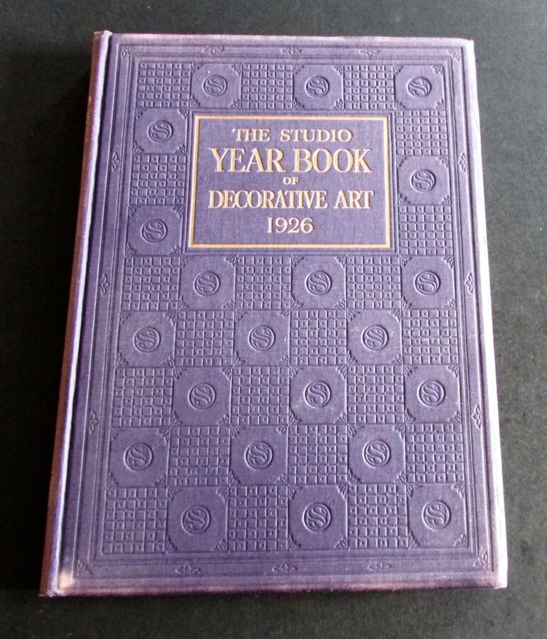 1926 DECORATIVE ART. THE STUDIO YEAR BOOK BY C. GEOFFREY HOLME & SHIRLEY B. WAINWRIGHT