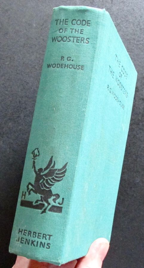 1938 1st EDITION THE  CODE OF THE WOOSTERS By P G WODEHOUSE