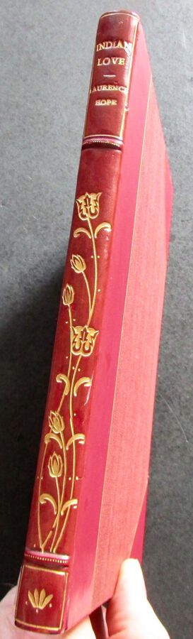 1917 INDIAN LOVE By LAURENCE HOPE, FINE LEATHER BINDING