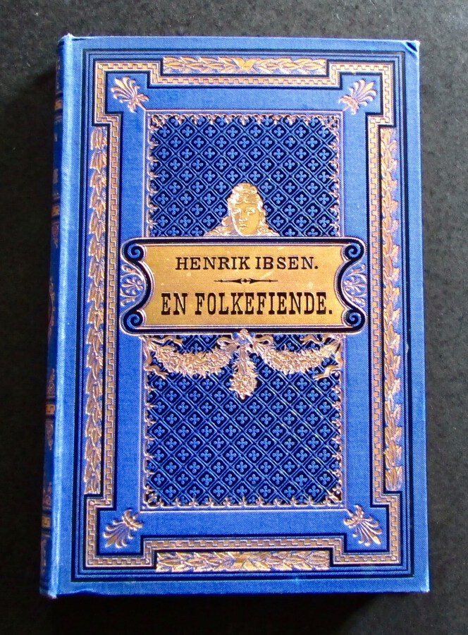 1882 1st EDITION EN FOLKEFIENDE By HENRIK IBSEN