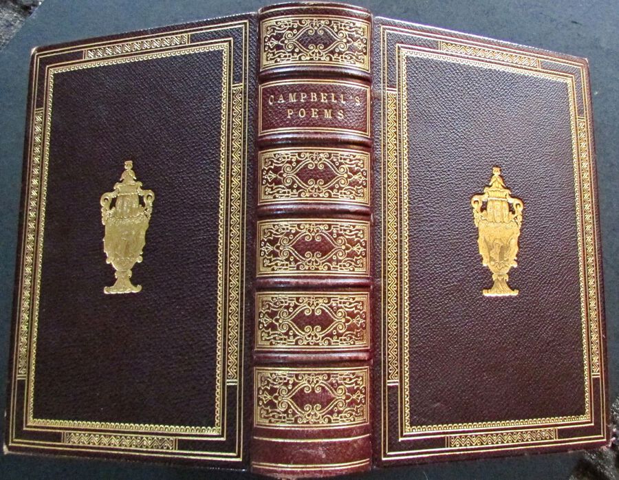 1851 POETICAL WORKS OF THOMAS CAMPBELL BY W A HILL