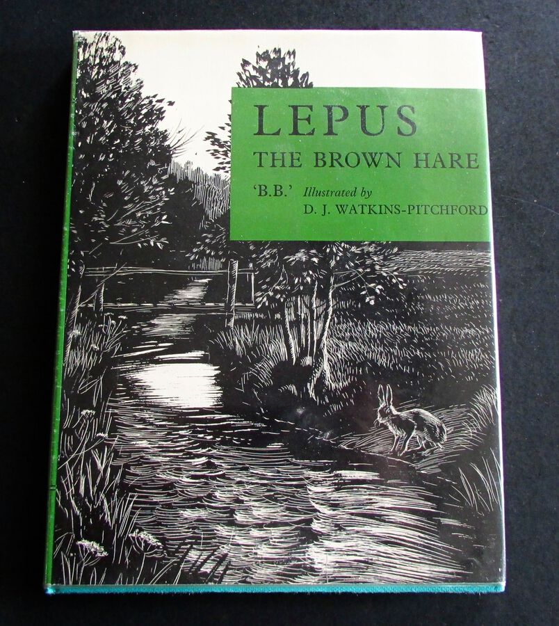 1962 1st EDITION  LEPUS THE BROWN HARE BY 'BB' ILLUSTRATED & SIGNED BY D J WATKINS PITCHFORD WITH ORIGINAL DUST JACKET.