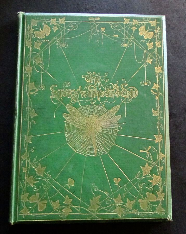 1868 The STORY WITHOUT AN END By SARAH AUSTIN   RARE ILLUSTRATED CHILDREN'S BOOK