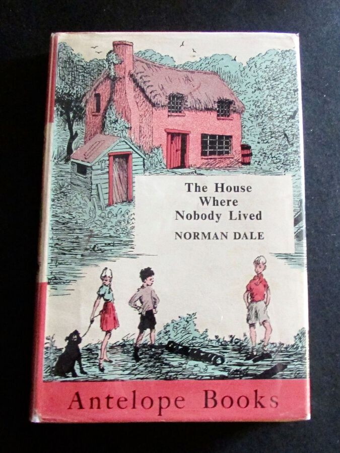 1958 1st EDITION The HOUSE WHERE NOBODY LIVED By Norman Dale