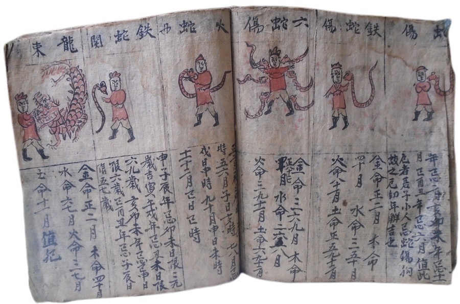 Antique Hmong Text from Northern Vietnam